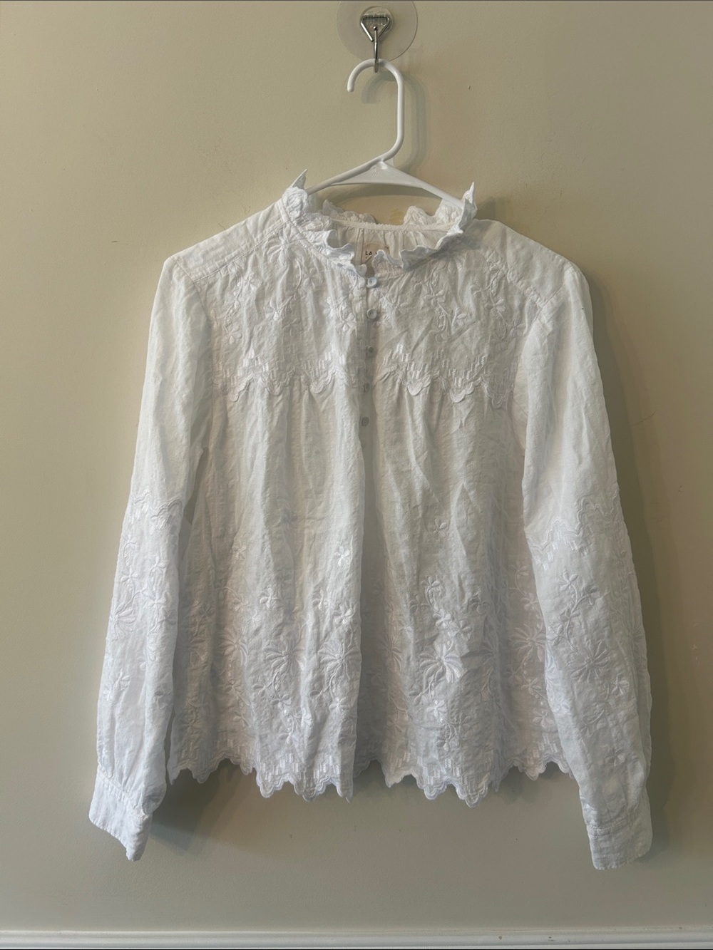 Rebecca Taylor Cotton Blouse Size S